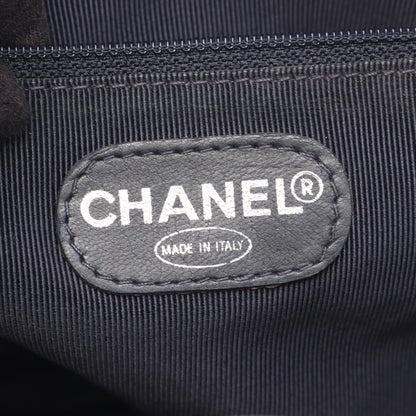 マトラッセ バックパック リュックサック キャビアスキン ブラック シルバー金具 シャネル バッグ CHANEL