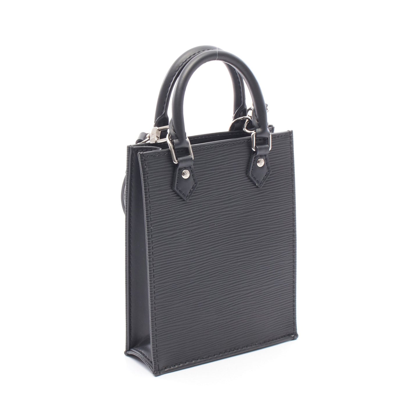 プティット サックプラ エピ ノワール ハンドバッグ レザー ブラック ルイヴィトン バッグ LOUIS VUITTON
