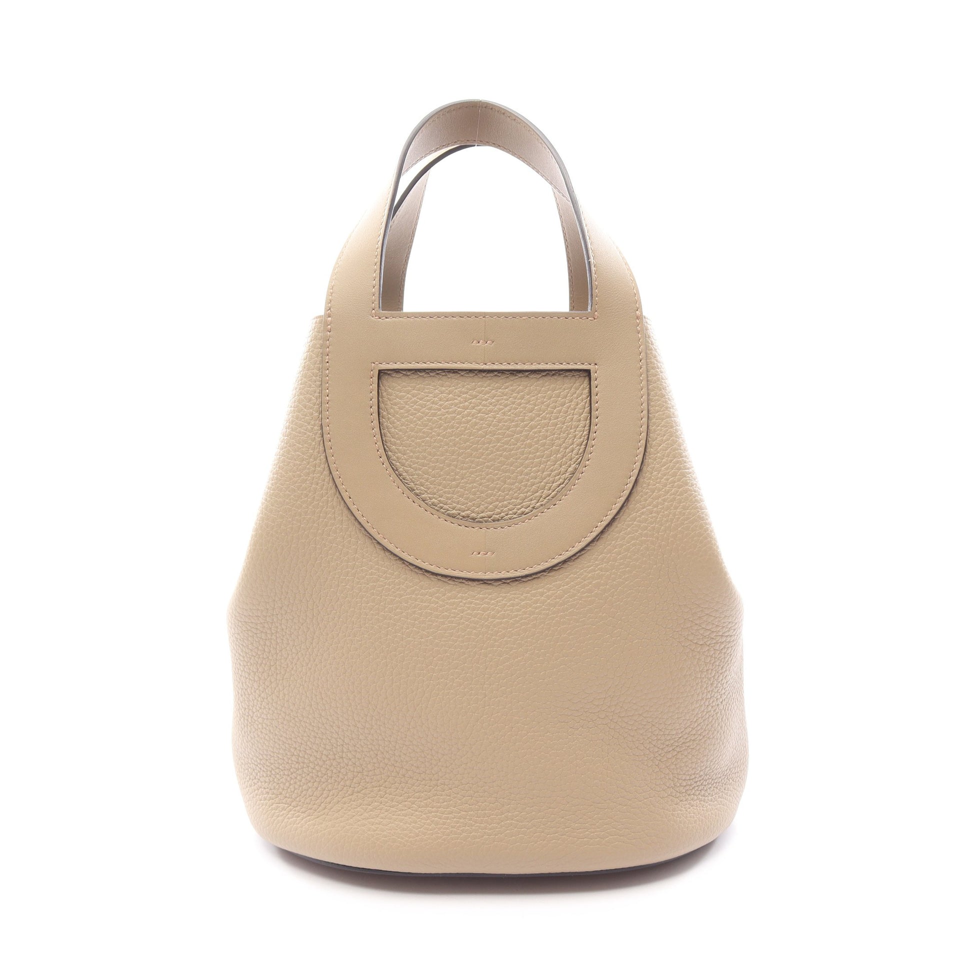 インザループ23 ハンドバッグ トリヨンクレマンス ヴォースイフト ベージュ シルバー金具 B刻印 エルメス バッグ HERMES