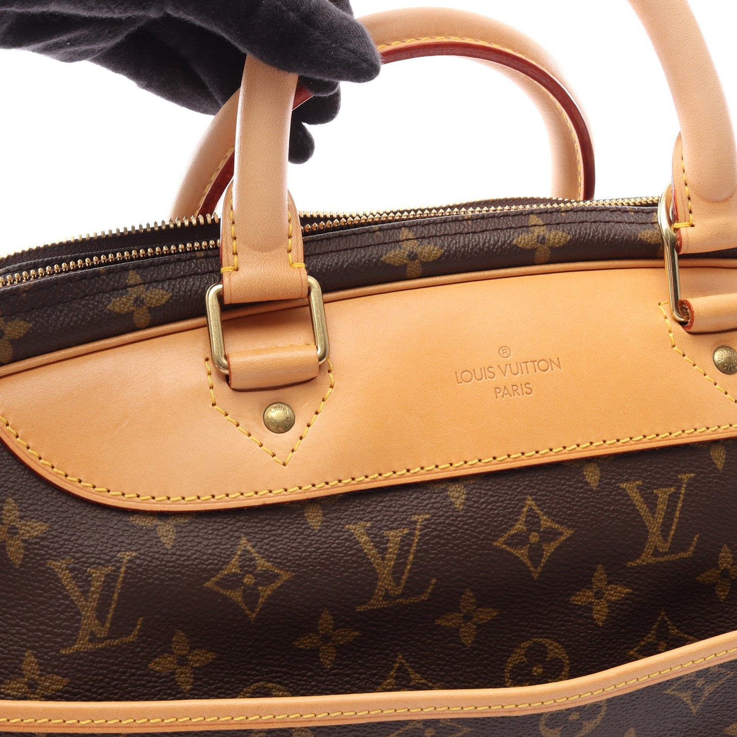 アリゼ24H モノグラム 2WAY ボストンバッグ PVC レザー ブラウン ルイヴィトン バッグ LOUIS VUITTON