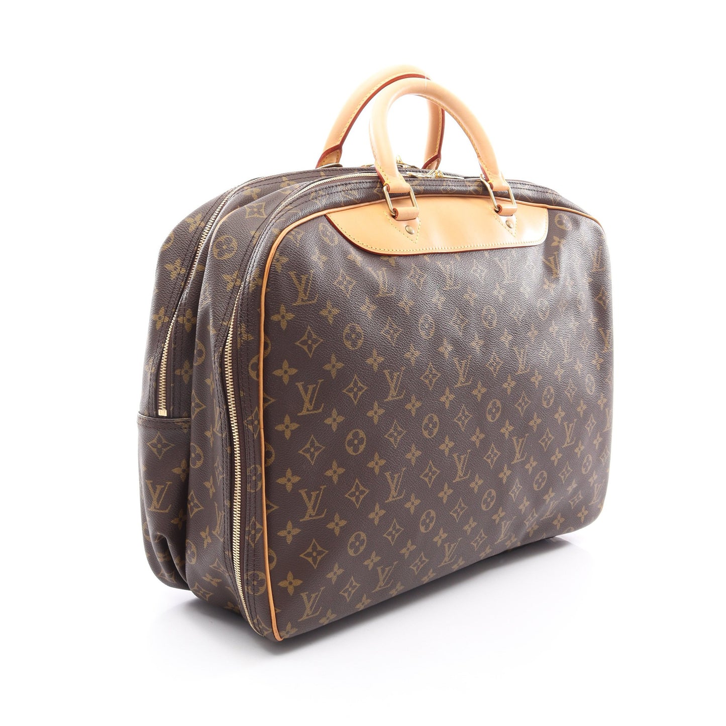アリゼ24H モノグラム 2WAY ボストンバッグ PVC レザー ブラウン ルイヴィトン バッグ LOUIS VUITTON