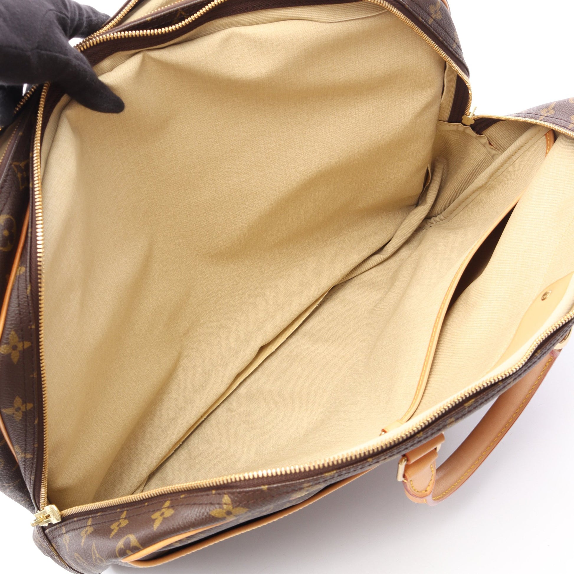 アリゼ24H モノグラム 2WAY ボストンバッグ PVC レザー ブラウン ルイヴィトン バッグ LOUIS VUITTON