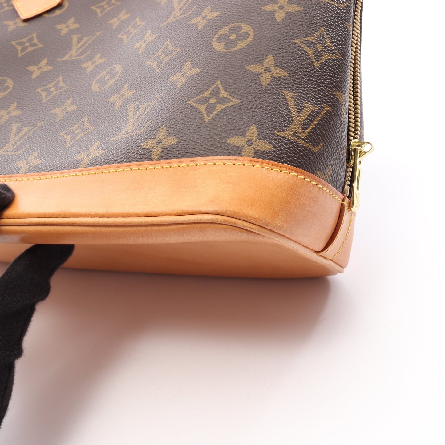 アルマPM モノグラム ハンドバッグ PVC レザー ブラウン ルイヴィトン バッグ LOUIS VUITTON