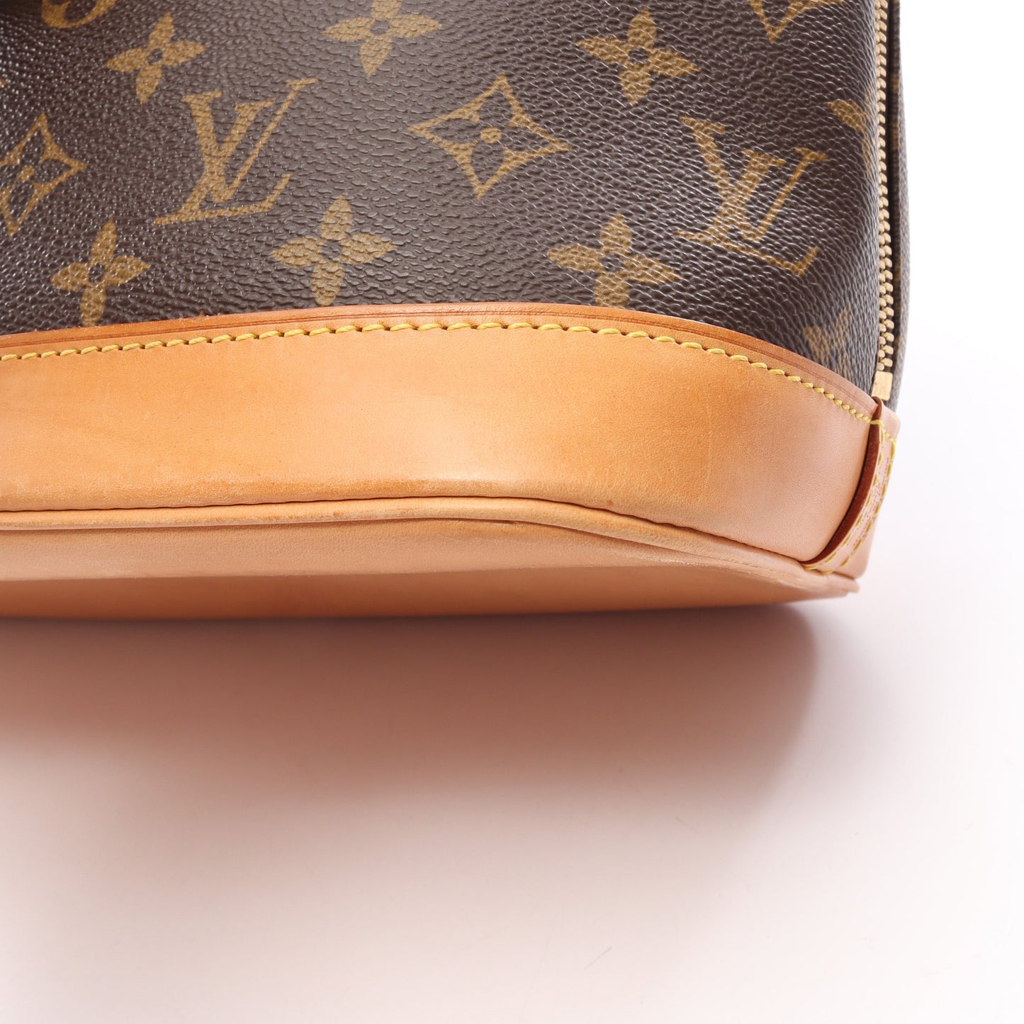 アルマPM モノグラム ハンドバッグ PVC レザー ブラウン ルイヴィトン バッグ LOUIS VUITTON