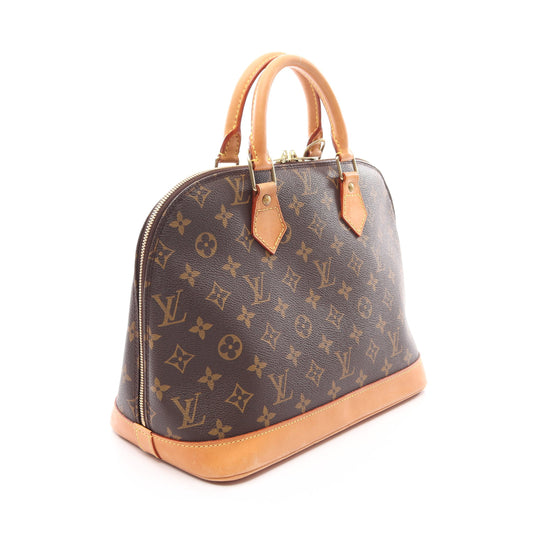 アルマPM モノグラム ハンドバッグ PVC レザー ブラウン ルイヴィトン バッグ LOUIS VUITTON
