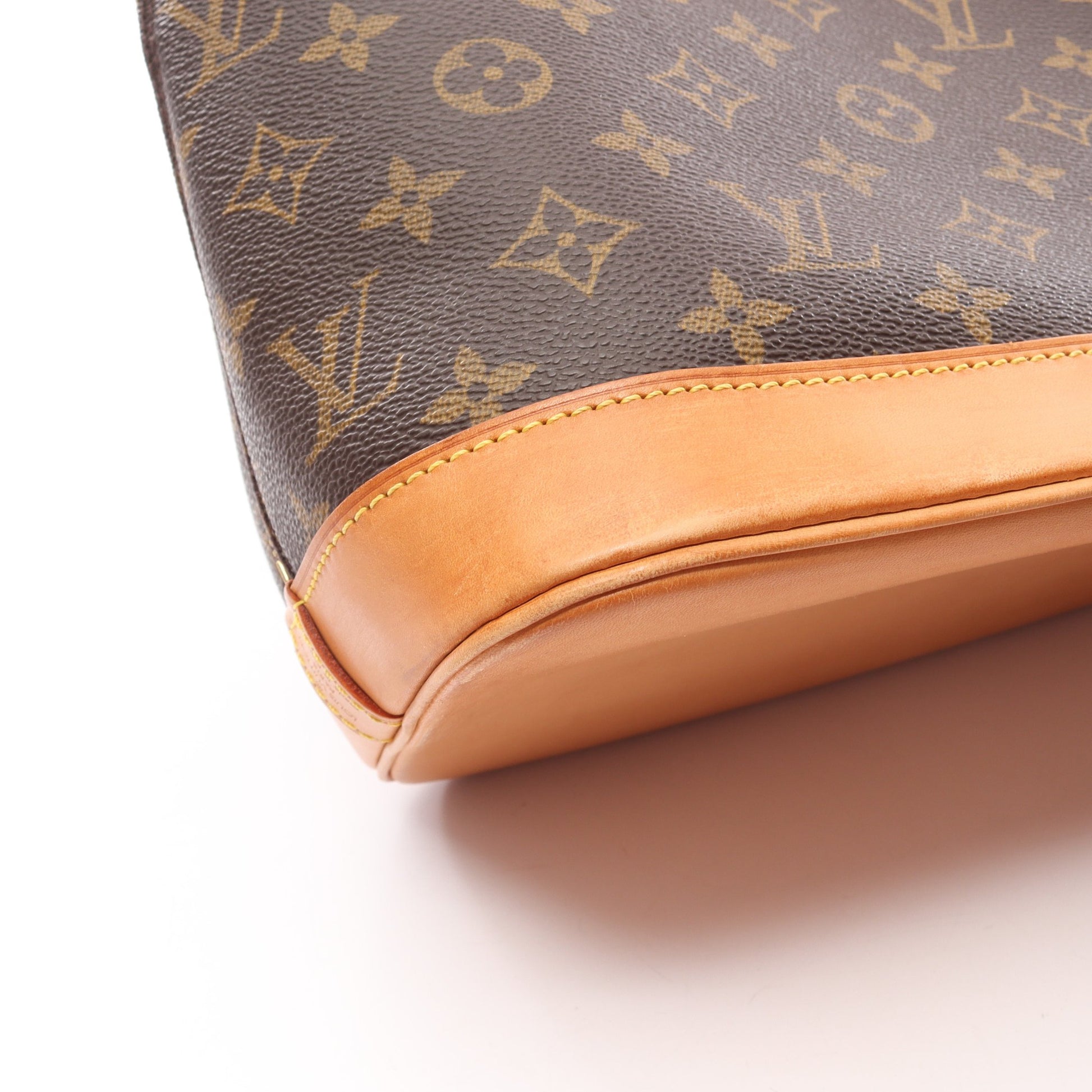 アルマPM モノグラム ハンドバッグ PVC レザー ブラウン ルイヴィトン バッグ LOUIS VUITTON