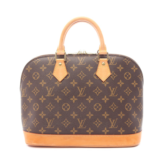 アルマPM モノグラム ハンドバッグ PVC レザー ブラウン ルイヴィトン バッグ LOUIS VUITTON