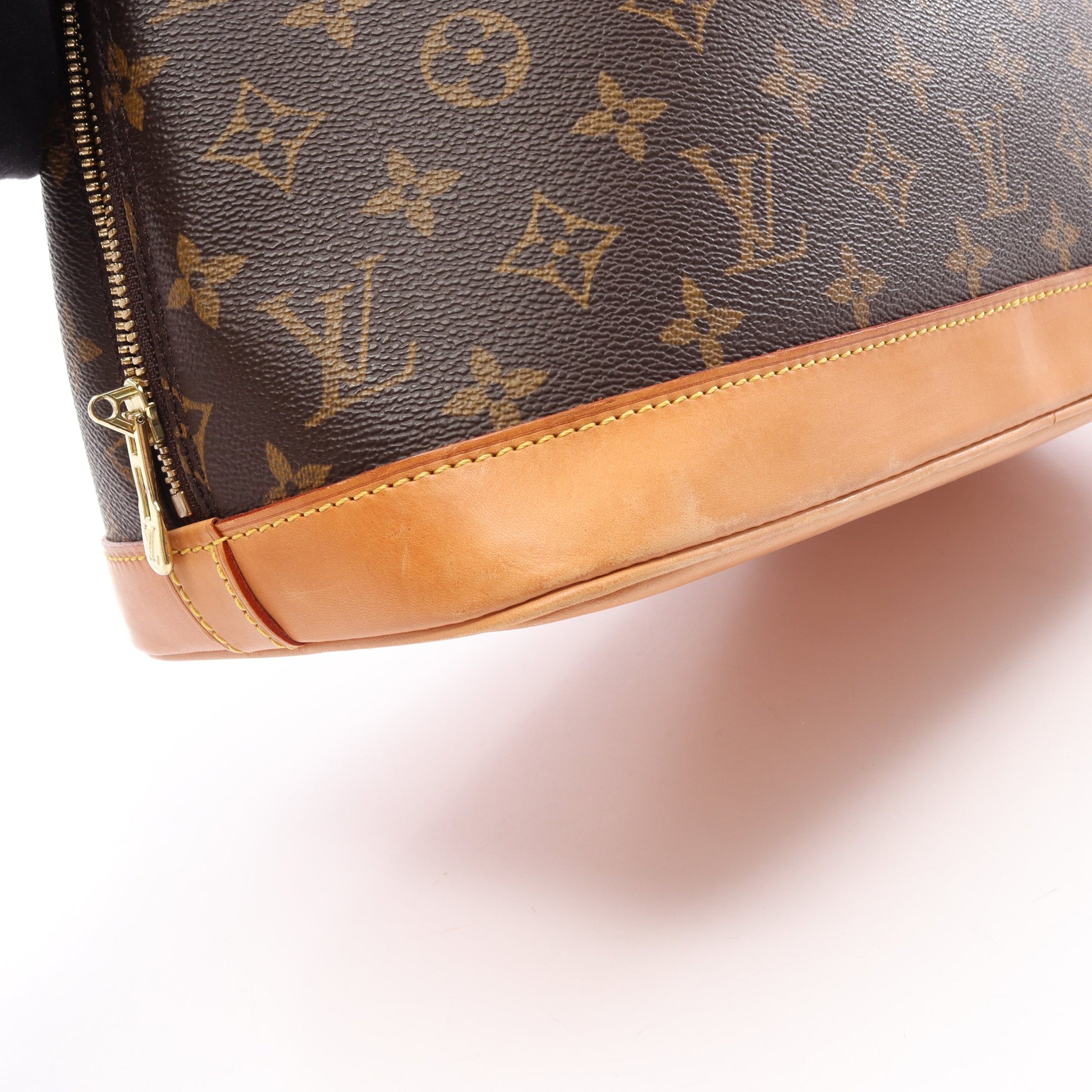 アルマPM モノグラム ハンドバッグ PVC レザー ブラウン ルイヴィトン バッグ LOUIS VUITTON