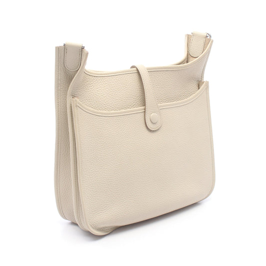 エヴリン 3 トロワ PM ベトン ショルダーバッグ トリヨンクレマンス ベージュ シルバー金具 D刻印 エルメス バッグ HERMES