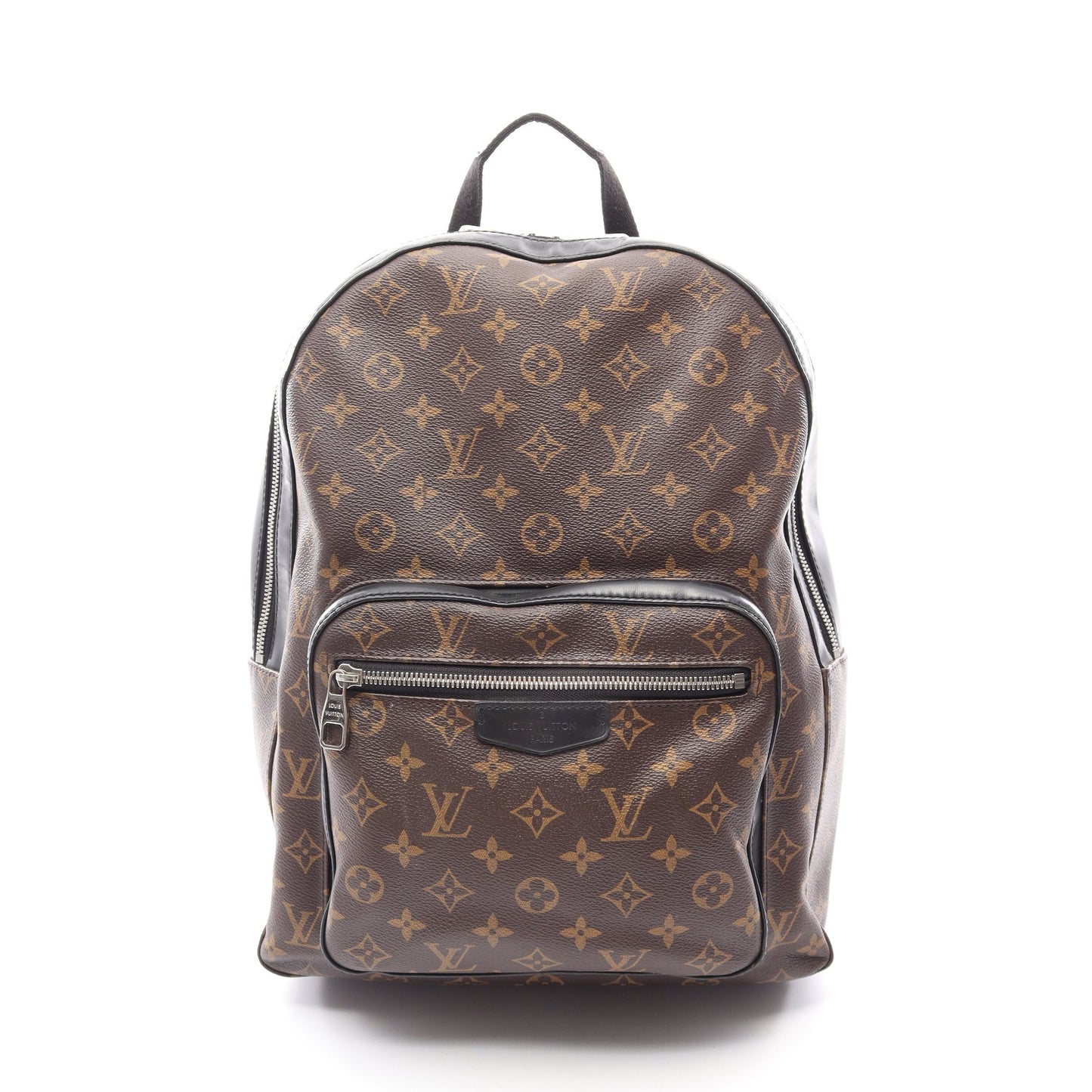 ジョッシュ モノグラムマカサー バックパック リュックサック PVC レザー ブラウン ブラック ルイヴィトン バッグ LOUIS VUITTON