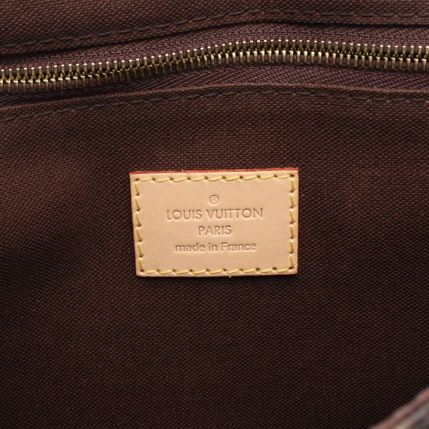 メニルモンタンPM モノグラム ショルダーバッグ PVC レザー ブラウン ルイヴィトン バッグ LOUIS VUITTON