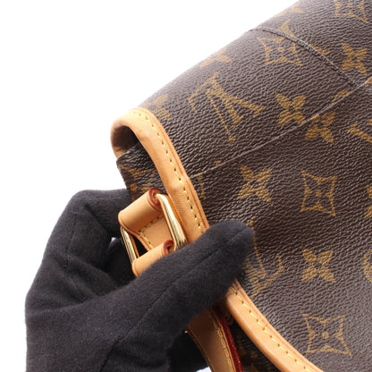 メニルモンタンPM モノグラム ショルダーバッグ PVC レザー ブラウン ルイヴィトン バッグ LOUIS VUITTON