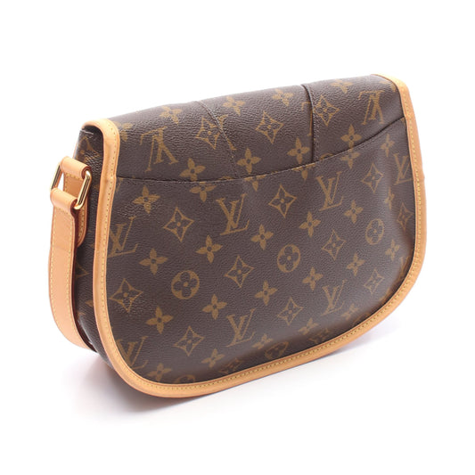 メニルモンタンPM モノグラム ショルダーバッグ PVC レザー ブラウン ルイヴィトン バッグ LOUIS VUITTON