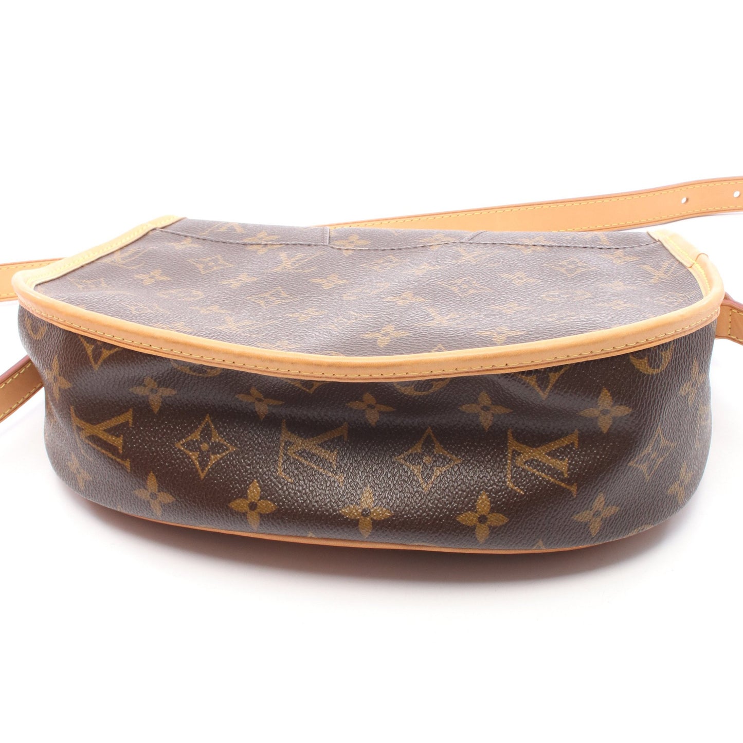 メニルモンタンPM モノグラム ショルダーバッグ PVC レザー ブラウン ルイヴィトン バッグ LOUIS VUITTON