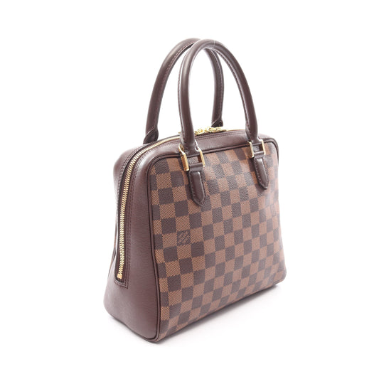 ブレラ ダミエエベヌ ハンドバッグ PVC レザー ブラウン ルイヴィトン バッグ LOUIS VUITTON