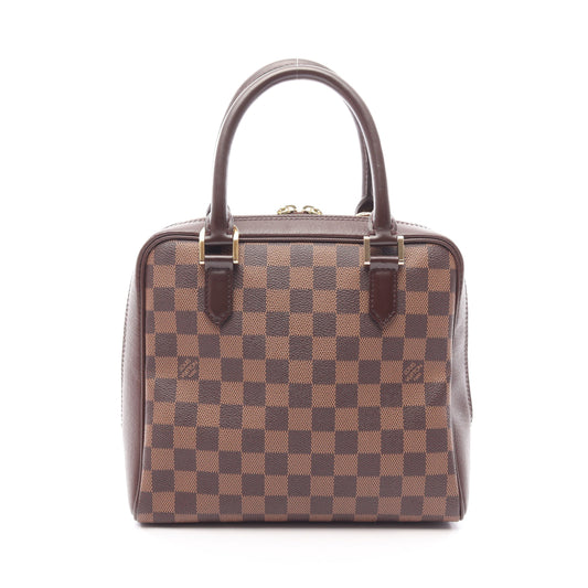 ブレラ ダミエエベヌ ハンドバッグ PVC レザー ブラウン ルイヴィトン バッグ LOUIS VUITTON