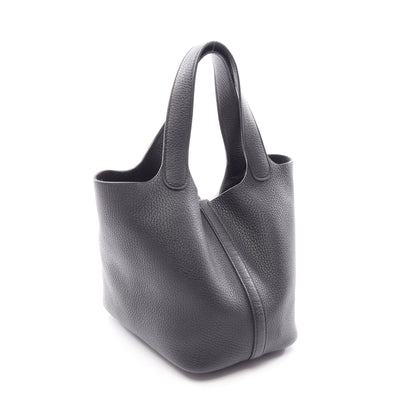 ピコタンロックPM ハンドバッグ トリヨンクレマンス ブラック ゴールド金具 Z刻印 エルメス バッグ HERMES