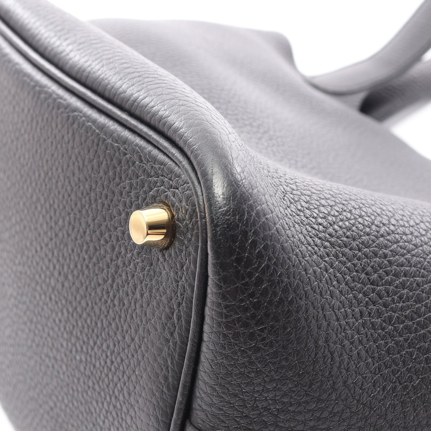 ピコタンロックPM ハンドバッグ トリヨンクレマンス ブラック ゴールド金具 Z刻印 エルメス バッグ HERMES