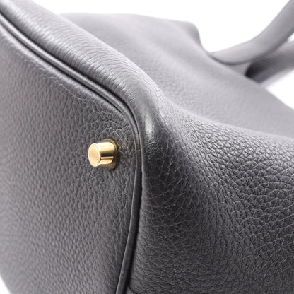 ピコタンロックPM ハンドバッグ トリヨンクレマンス ブラック ゴールド金具 Z刻印 エルメス バッグ HERMES