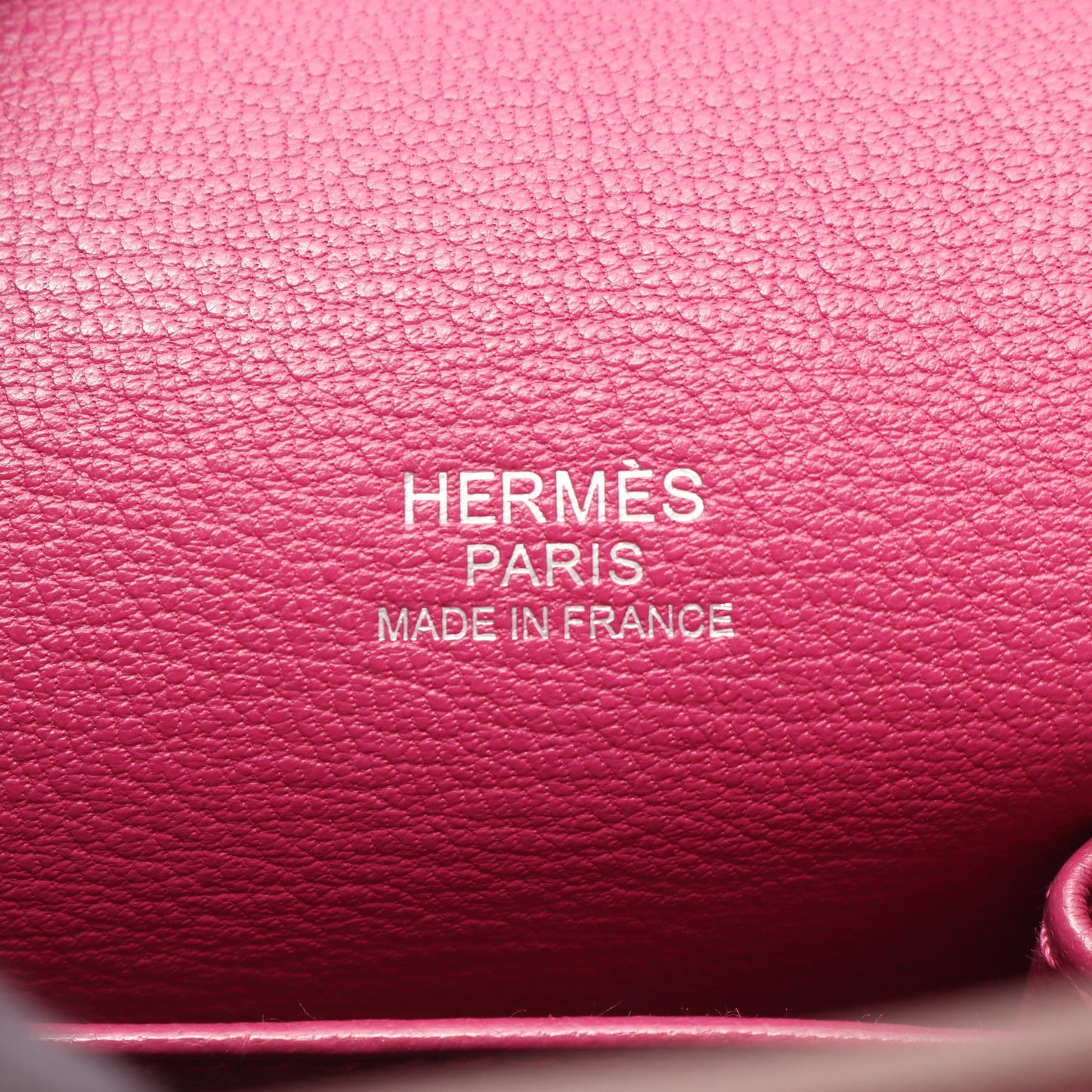 ジプシエール28 トスカ ショルダーバッグ トリヨンクレマンス ピンクパープル シルバー金具 □O刻印 エルメス バッグ HERMES