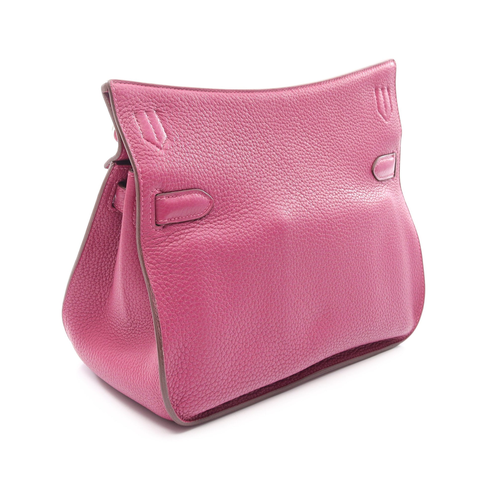 ジプシエール28 トスカ ショルダーバッグ トリヨンクレマンス ピンクパープル シルバー金具 □O刻印 エルメス バッグ HERMES