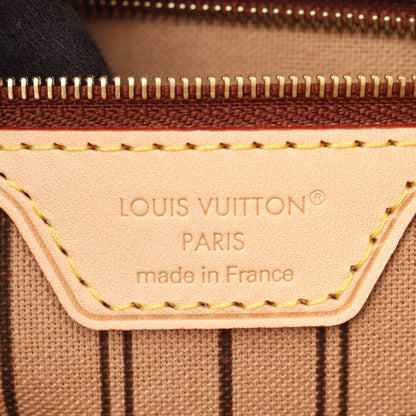 ネヴァーフルPM モノグラム ハンドバッグ トートバッグ PVC レザー ブラウン ルイヴィトン バッグ LOUIS VUITTON
