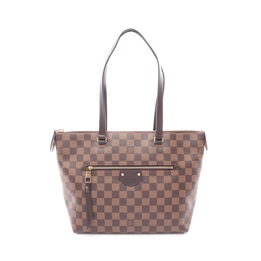 イエナPM ダミエエベヌ ショルダーバッグ トートバッグ PVC レザー ブラウン ルイヴィトン バッグ LOUIS VUITTON