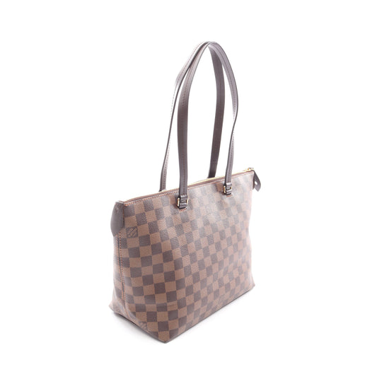 イエナPM ダミエエベヌ ショルダーバッグ トートバッグ PVC レザー ブラウン ルイヴィトン バッグ LOUIS VUITTON