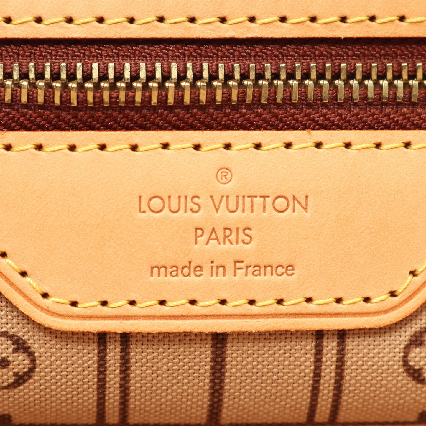 ネヴァーフルMM モノグラム ショルダーバッグ トートバッグ PVC レザー ブラウン ルイヴィトン バッグ LOUIS VUITTON