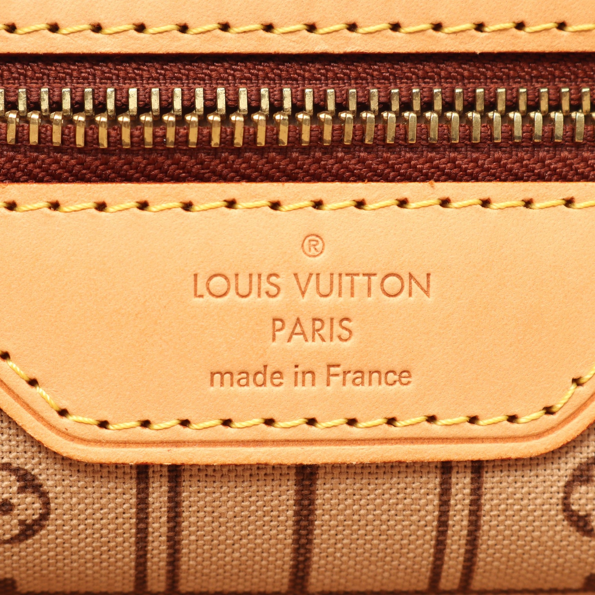 ネヴァーフルMM モノグラム ショルダーバッグ トートバッグ PVC レザー ブラウン ルイヴィトン バッグ LOUIS VUITTON