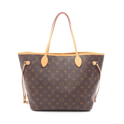 ネヴァーフルMM モノグラム ショルダーバッグ トートバッグ PVC レザー ブラウン ルイヴィトン バッグ LOUIS VUITTON