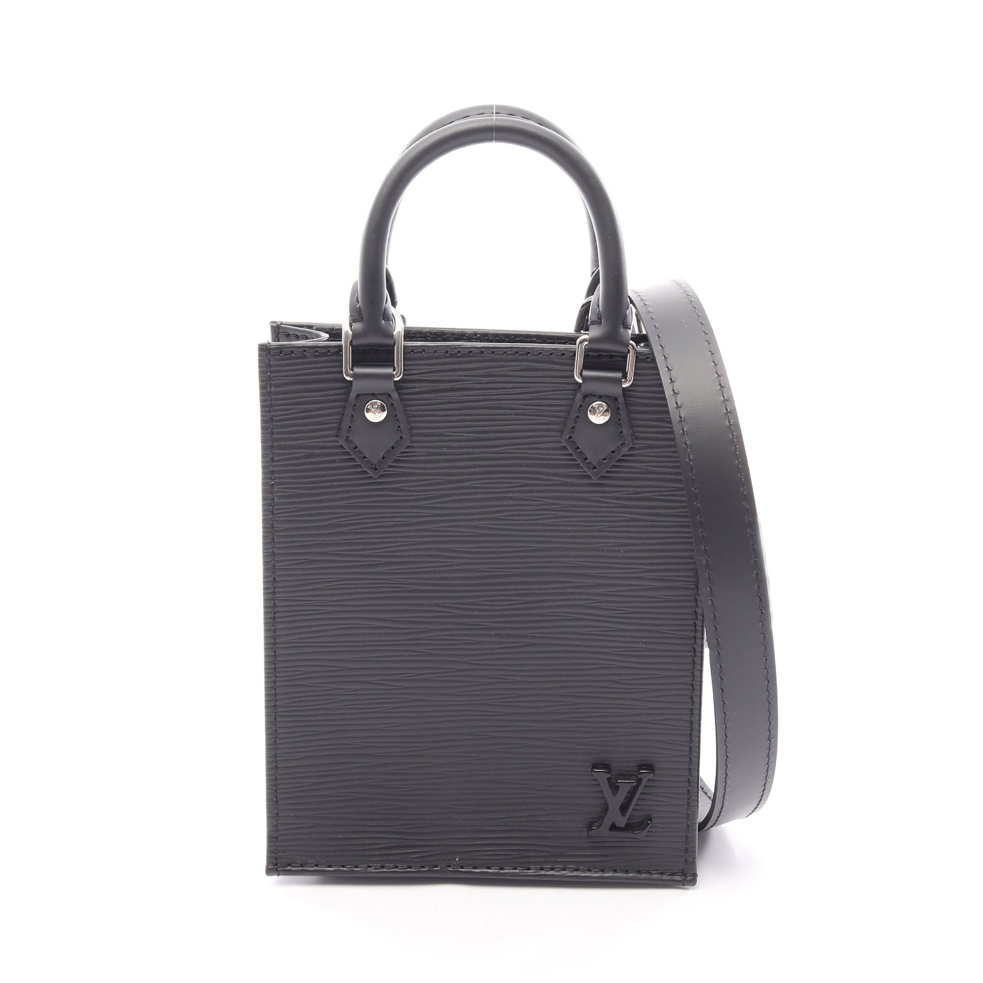 プティット サックプラ エピ ノワール 2WAY ハンドバッグ レザー ブラック ルイヴィトン バッグ LOUIS VUITTON