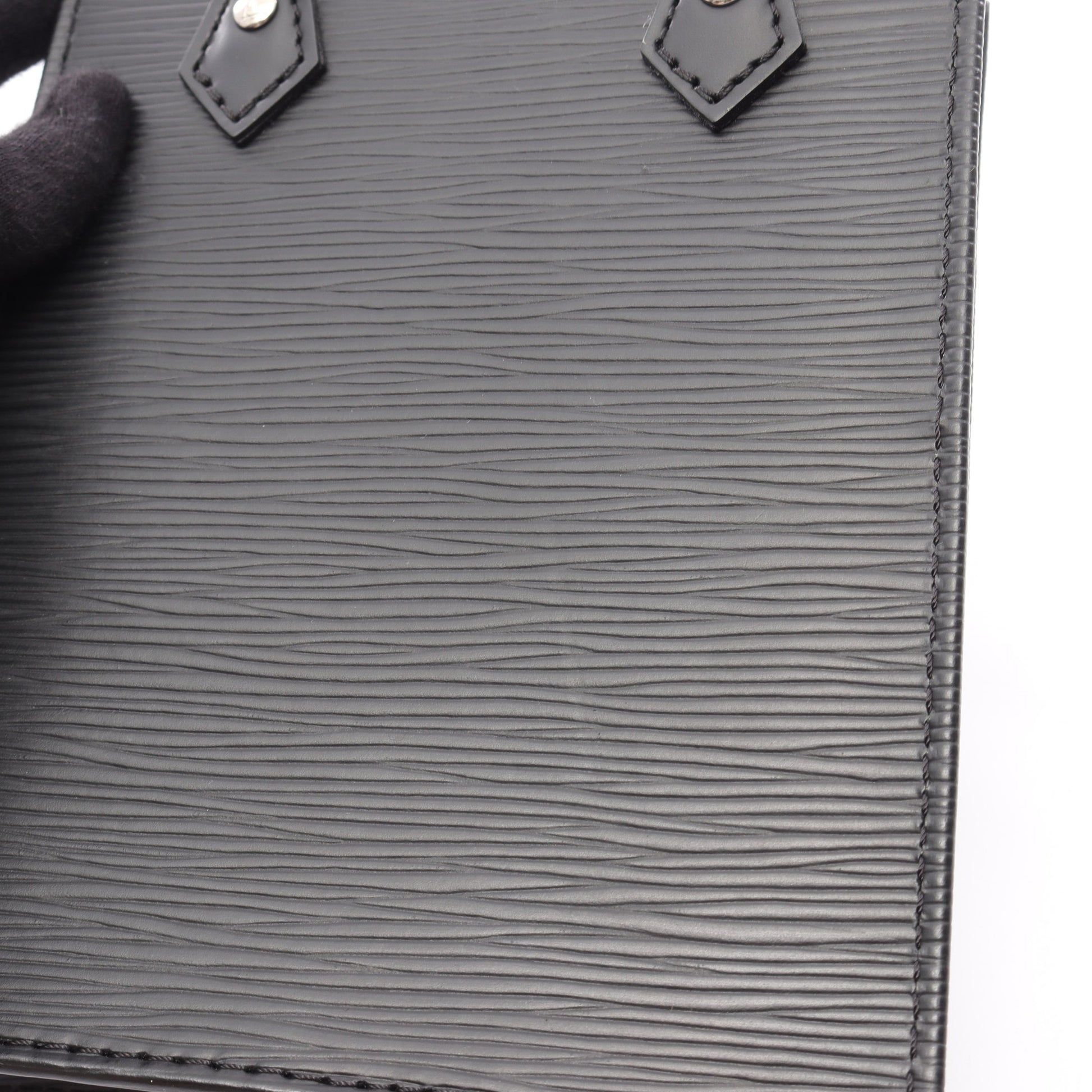 プティット サックプラ エピ ノワール 2WAY ハンドバッグ レザー ブラック ルイヴィトン バッグ LOUIS VUITTON