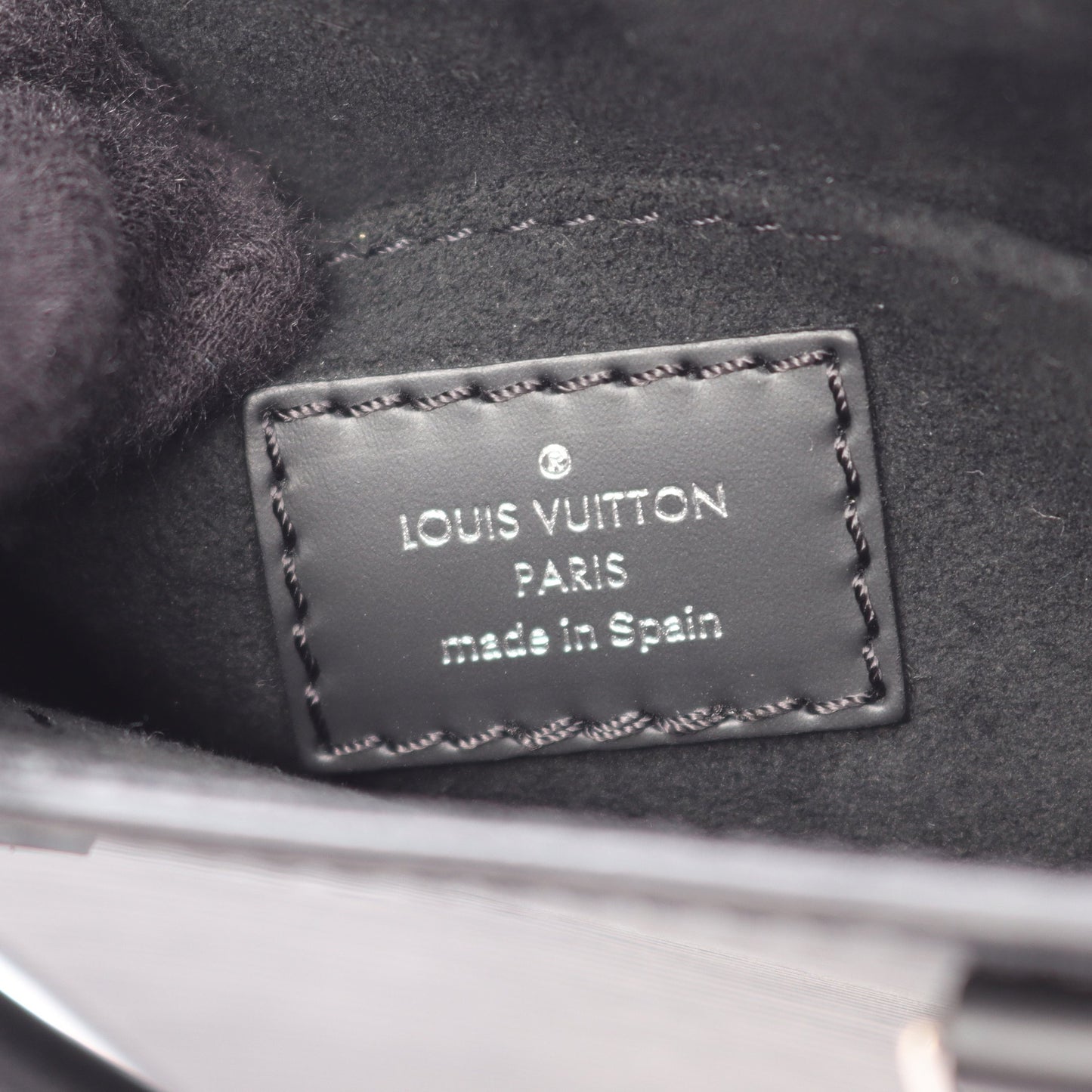 プティット サックプラ エピ ノワール 2WAY ハンドバッグ レザー ブラック ルイヴィトン バッグ LOUIS VUITTON