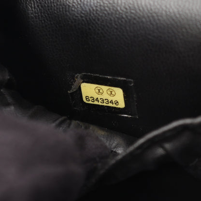 ココマーク ハンドバッグ バニティバッグ キャビアスキン ブラック ゴールド金具 シャネル バッグ CHANEL