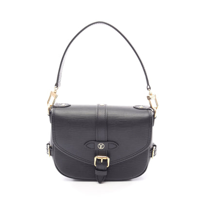 ソミュールBB エピ ノワール ハンドバッグ レザー ブラック ルイヴィトン バッグ LOUIS VUITTON