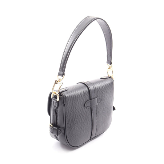 ソミュールBB エピ ノワール ハンドバッグ レザー ブラック ルイヴィトン バッグ LOUIS VUITTON