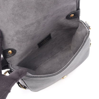 ソミュールBB エピ ノワール ハンドバッグ レザー ブラック ルイヴィトン バッグ LOUIS VUITTON