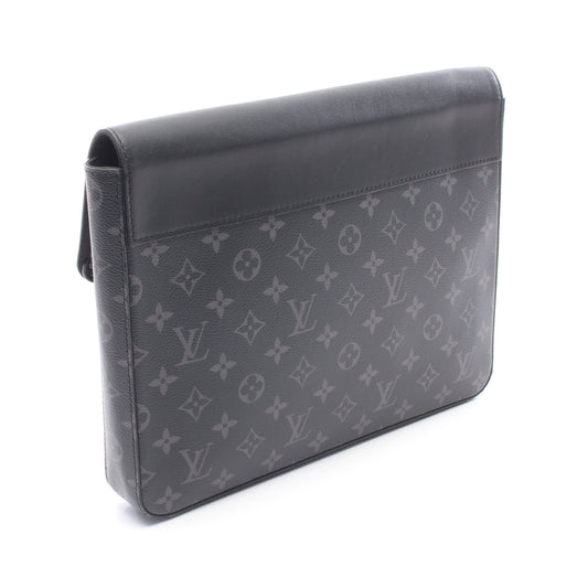 ポシェットスティーマー モノグラムエクリプス クラッチバッグ PVC レザー ブラック ルイヴィトン バッグ LOUIS VUITTON