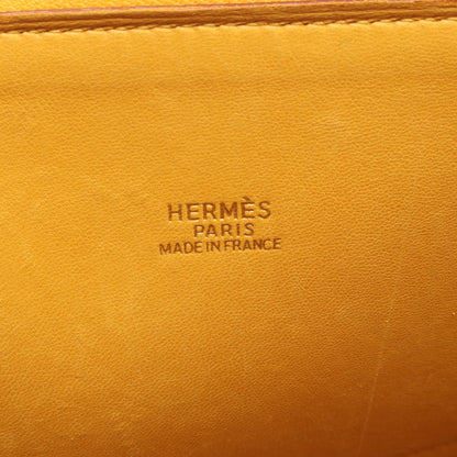 ボリード35 ジョーヌ 2WAY ハンドバッグ クシュベル イエロー ゴールド金具 □A刻印 エルメス バッグ HERMES