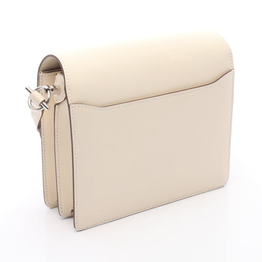 サック ロウリス ルリ ミニ ナタ ショルダーバッグ ヴォースイフト アイボリー シルバー金具 U刻印 エルメス バッグ HERMES