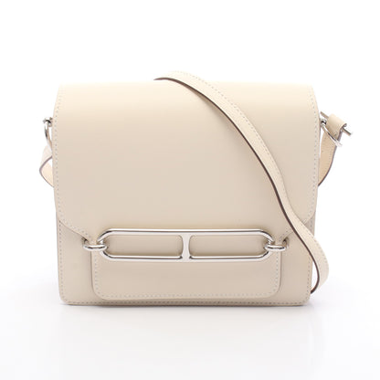 サック ロウリス ルリ ミニ ナタ ショルダーバッグ ヴォースイフト アイボリー シルバー金具 U刻印 エルメス バッグ HERMES