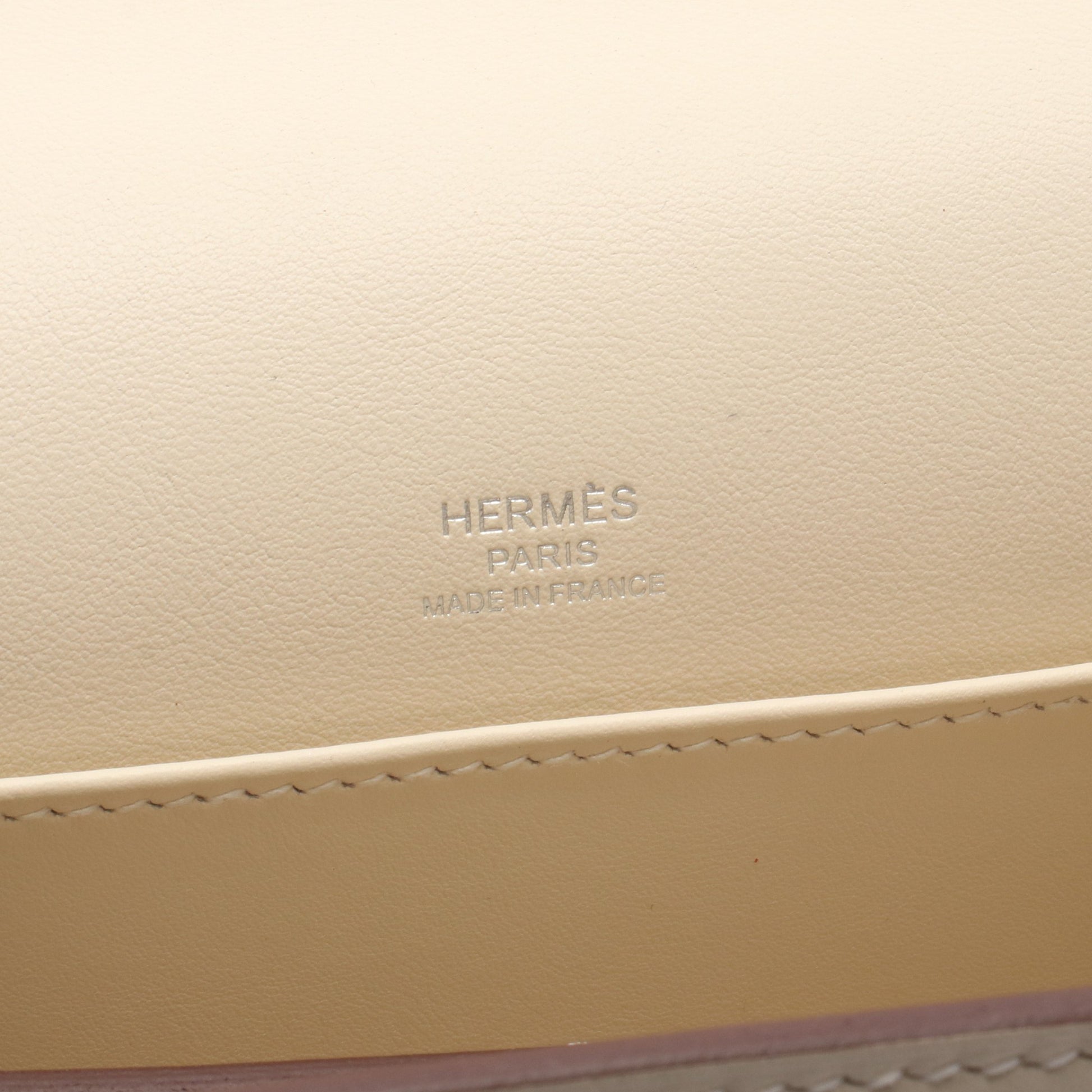 サック ロウリス ルリ ミニ ナタ ショルダーバッグ ヴォースイフト アイボリー シルバー金具 U刻印 エルメス バッグ HERMES