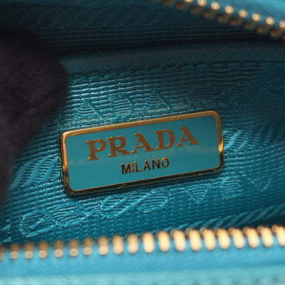 SAFFIANO ショルダーバッグ サフィアーノレザー エメラルドグリーン プラダ バッグ PRADA
