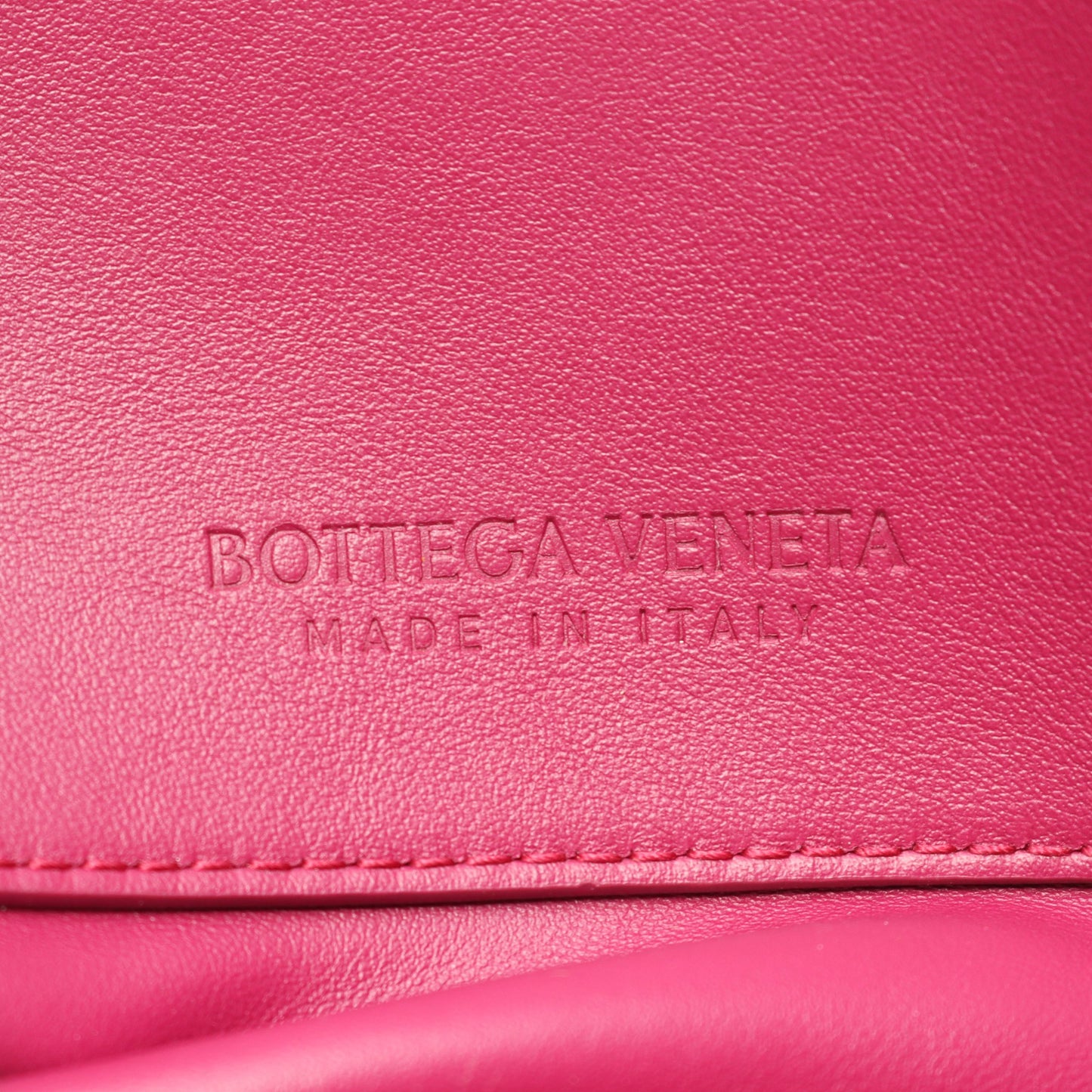 ピーク ハンドバッグ レザー パープル ボッテガヴェネタ バッグ BOTTEGA VENETA
