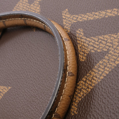 オンザゴーGM モノグラムジャイアント リバース ショルダーバッグ トートバッグ PVC ブラウン ベージュ ルイヴィトン バッグ LOUIS VUITTON