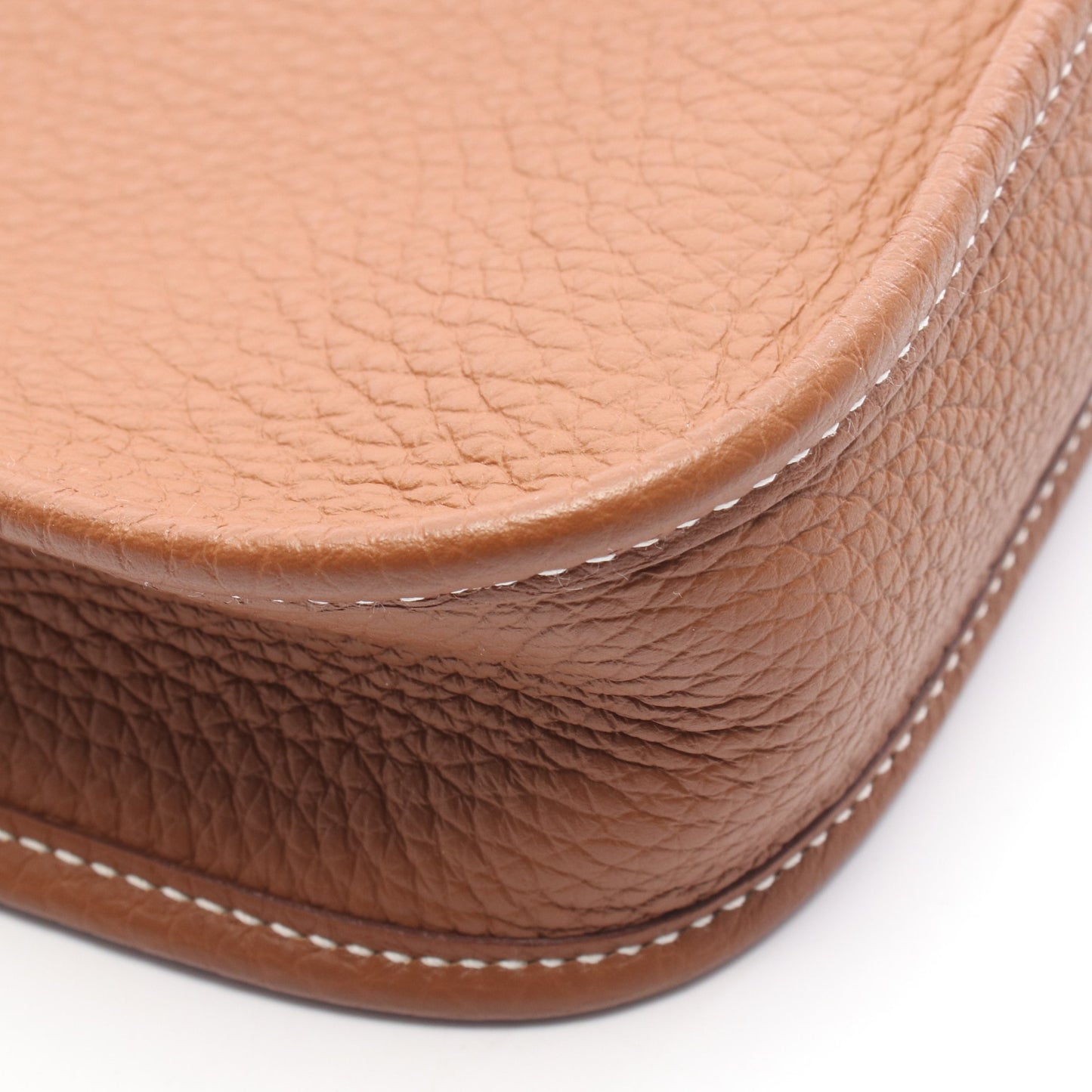 エヴリンTPM ゴールド ショルダーバッグ トリヨンクレマンス ブラウン シルバー金具 U刻印 エルメス バッグ HERMES
