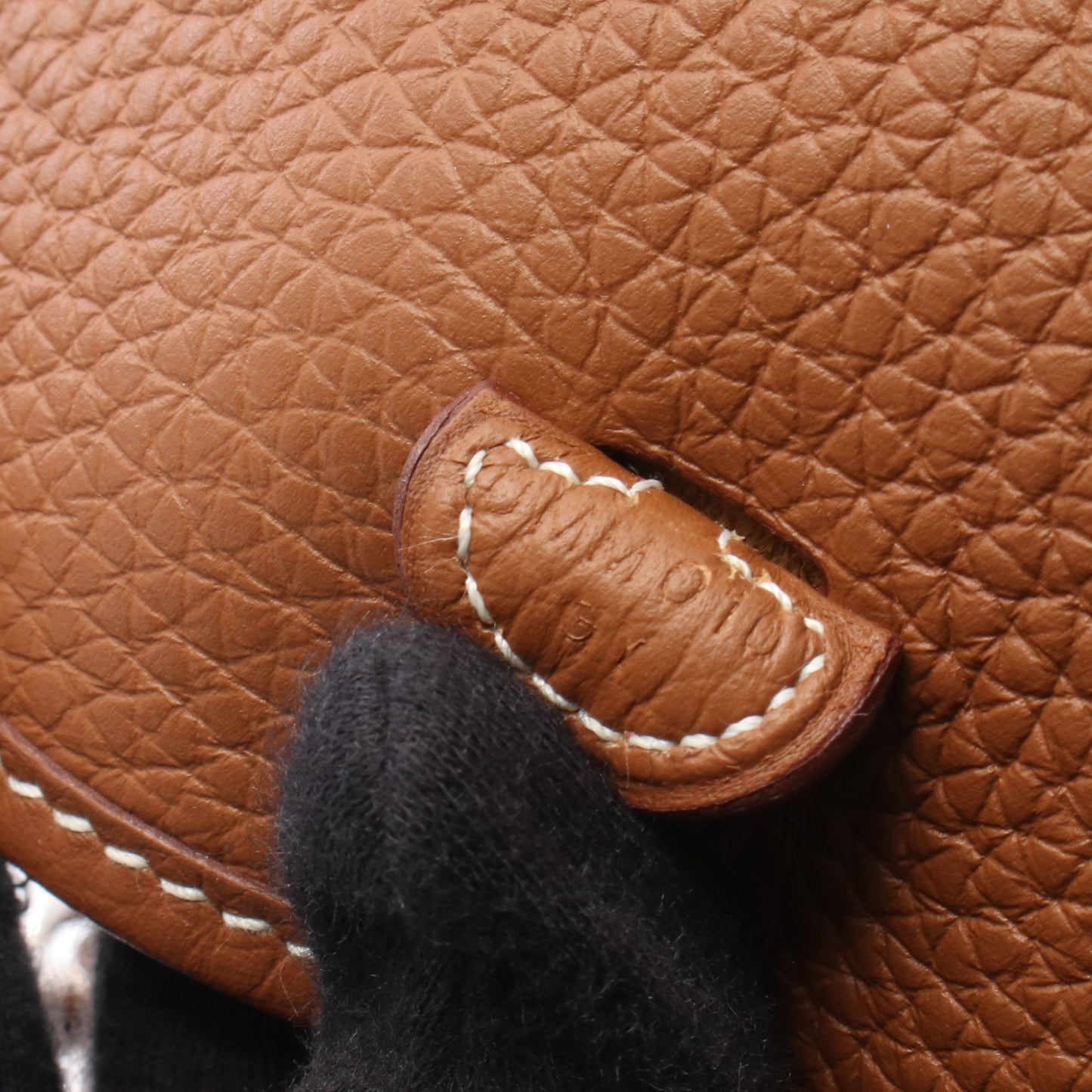 エヴリンTPM ゴールド ショルダーバッグ トリヨンクレマンス ブラウン シルバー金具 U刻印 エルメス バッグ HERMES