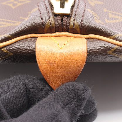 キーポル55 モノグラム ボストンバッグ PVC レザー ブラウン ルイヴィトン バッグ LOUIS VUITTON