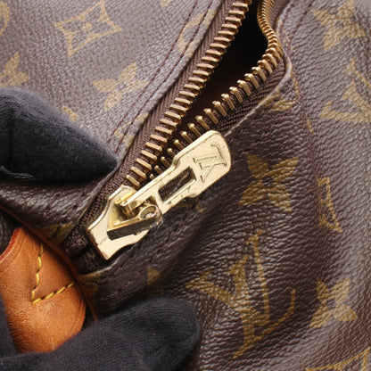 キーポル55 モノグラム ボストンバッグ PVC レザー ブラウン ルイヴィトン バッグ LOUIS VUITTON